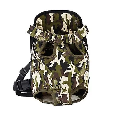 XL 41*25cm leopard strips Outdoor portable pet bag, breathable Mesh backpack for cats and dogs AZ19614